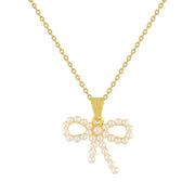 Bow Women's Light Luxury Ins Minority All-match – Gifts for Her — 4