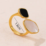 Cold Style Open Square Fashionable High-grade Ring – Stylish Gifts — 5
