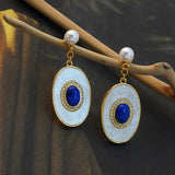 S925 Sterling Silver Inlaid Natural Lapis Lazuli – Jewelry Gift Ideas — 2