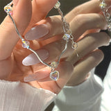 Crystal Clear Pearl Bracelet Cold Wind Niche – Jewelry Gift Ideas — 5