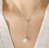 Lila Crystal Pearl Gold Necklace – Jewelry Gift Ideas — 2