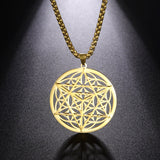 Fashion Real Gold Plating Cut Hollow Ring Merkaba – Jewelry Gift Ideas — 2