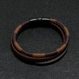Men's Layered Retro Retro Patterns Leather – Jewelry Gift Ideas — 1