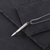 Trendy Bullet Titanium Steel Necklace Domineering – Jewelry Gift Ideas — 1