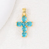 Brass Color Zirconium December Birthday Stone – Jewelry Gift Ideas — 9
