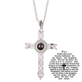 Jewelry Cross Projection Necklace Bronze – Jewelry Gift Ideas — 4