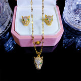 Personality Wild Full Zirconium Pendant Chain – Jewelry Gift Ideas — 1