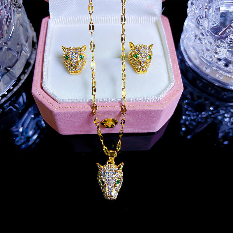 Personality Wild Full Zirconium Pendant Chain – Jewelry Gift Ideas — 1