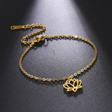 Women's Lotus Stainless Steel Bohemian Pendant – Jewelry Gift Ideas — 9