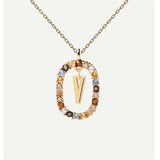 Ins Style Special-interest Design Inlaid Color Zircon – Stylish Gifts — 11