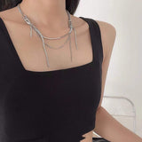 Steel Bends And Hitches Tassel Necklace – Jewelry Gift Ideas — 6