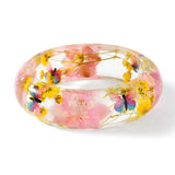 Epoxy Crystal AB Glue Dried Flower Bracelet – Jewelry Gift Ideas — 7