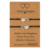 Stainless Steel Hollow Heart Hand-woven Card – Jewelry Gift Ideas — 1