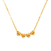 Engraved Stainless Steel Necklace Heart-shaped – Jewelry Gift Ideas — 16