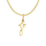 Women's Stainless Steel Necklace With Letter – Jewelry Gift Ideas — 8