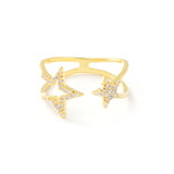Niche Five-pointed Star Index Finger Ring Female – Stylish Gifts — 6
