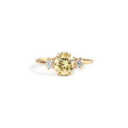 Keisha Diamond Pearl Ring – Stylish Gifts — 4