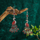 Chinese Style Vintage Drop Earrings With Diamonds – Stylish Gifts — 5