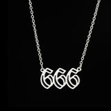 Fashion Vintage Double Cutout Number Necklace – Jewelry Gift Ideas — 8
