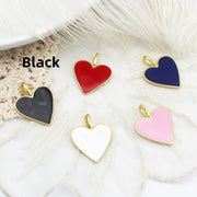 Drop Oil Love Heart Hanging Piece Pendant – Jewelry Gift Ideas — 3