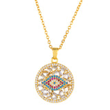 Creative Big Eyes Tear Zircon Necklace Ladies – Jewelry Gift Ideas — 3