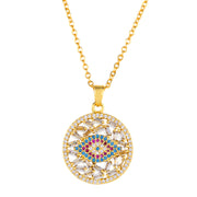 Creative Big Eyes Tear Zircon Necklace Ladies – Jewelry Gift Ideas — 3