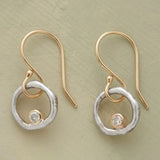 Irregular Circles Eardrops Rhinestone Sweet – Unique Gift Ideas — 1