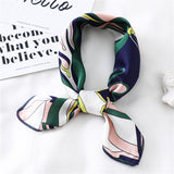 Small Scarf Professional Stewardess Silk Hair Band – Stylish Gifts — 12