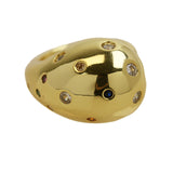 Trendy 18K Gold Exaggerated Brass Open Ring – Birthday Gifts — 2