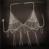 Women's Diamond Tassel Bikini Body Chain – Gifts for Her — 10