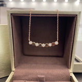Silver Shangmei Honeycomb Necklace Women's – Jewelry Gift Ideas — 5