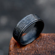 Korean Simple Vintage Stainless Steel Ring – Unique Gift Ideas — 4
