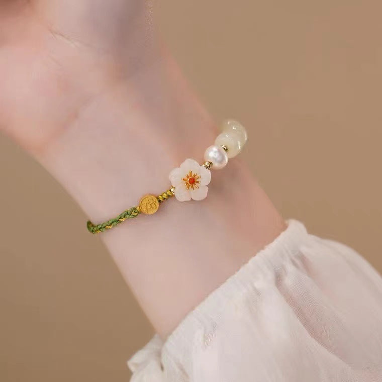 Versatile Flower Tassel Blessing Bracelet – Jewelry Gift Ideas — 1