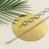 Waist Chain Women Senior Sense Circle Wavy Metal Chain – Stylish Gifts — 14