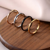 Simple Stylish Glossy Ring Simple Bracelet – Jewelry Gift Ideas — 1