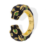 Women's Fashion Colored Glaze Cheetah Ring – Stylish Gifts — 2