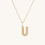 Personalized Simple Letter Necklace Fashion – Jewelry Gift Ideas — 16