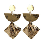 Exaggerated Morandi Beaded Metal Clay Drop Earrings – Useful Gifts — 5