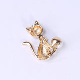 Personality Popular All-match Kitten Shape Brooch – Jewelry Gift Ideas — 7