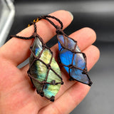 Natural Crystal Labradorite With Water Drop Retro – Practical Gifts — 3