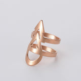 Men's And Women's Stainless Steel Arrow Shaped Rings – Gifts for Her — 4