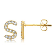 Fashion Trend Small Letter Ear Studs – Stylish Gifts — 10