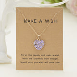 Women's Diamond Love Necklace – Jewelry Gift Ideas — 2