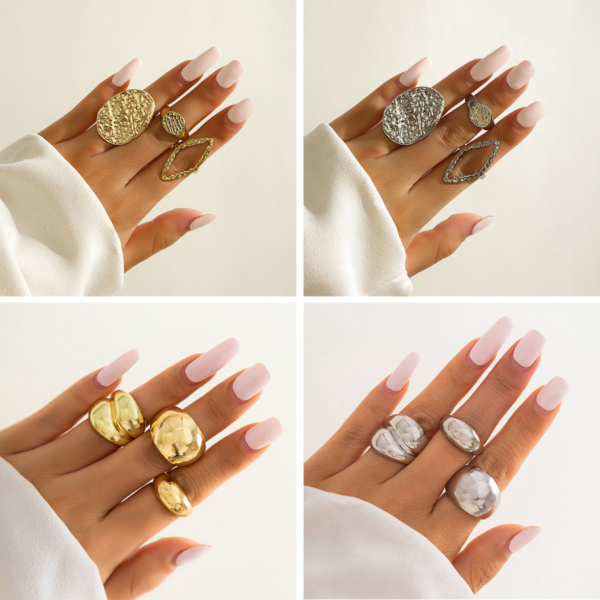 Niche Fashion Design Geometric Ring – Stylish Gifts — 1