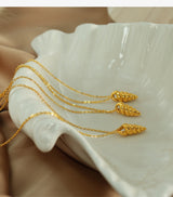 Niche Design Thread Necklace Women's Light Luxury – Jewelry Gift Ideas — 16