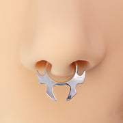Stainless Steel Special-shaped 3 Fake Nose Ring Bat – Meaningful Gifts — 1