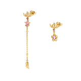 Tassel Magic Wand Asymmetric Earrings – Small Gift Ideas — 5