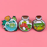 Frog Brooch Cartoon Golden M Badge Clothing – Stylish Gifts — 8