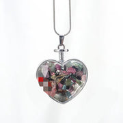 Crystal Love Phase Box Necklace Pendant Hand – Jewelry Gift Ideas — 4