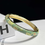 Museum Enamel Fine Floral Bracelet – Jewelry Gift Ideas — 6